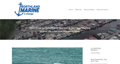 Desktop Screenshot of northlandmarineandstorage.com