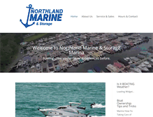 Tablet Screenshot of northlandmarineandstorage.com
